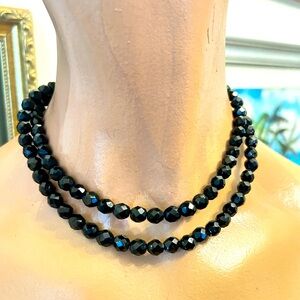 Vintage Hobe Glass Bead Necklace